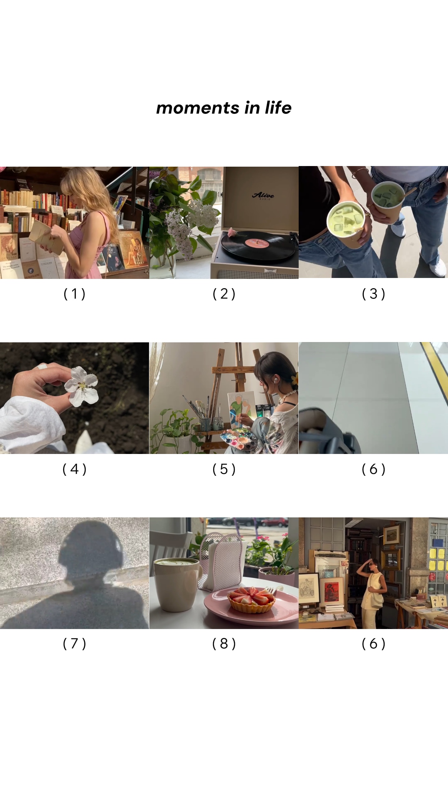 numbered grid dump