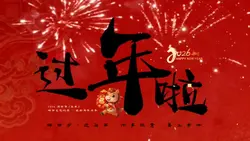 过年了 guo nian le