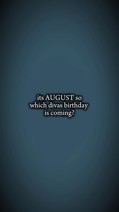 august bday