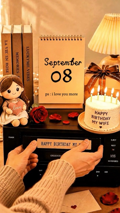 HBD Wife 08 Sept
