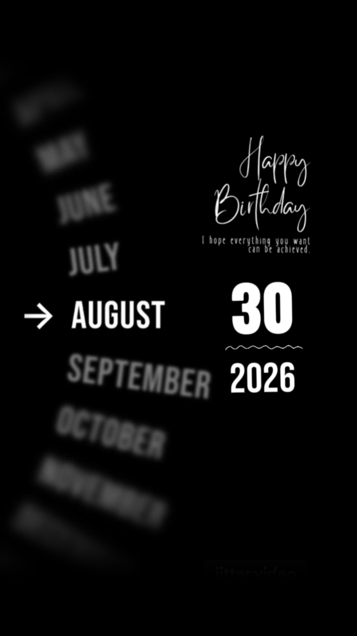 BDAY LOVE 30 AUGUST