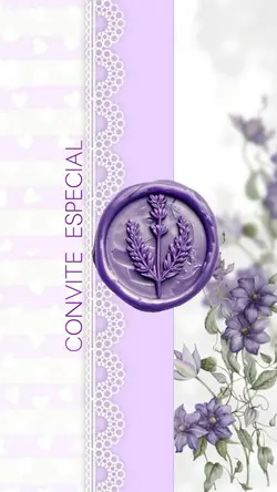 Convite Roxo Woman 