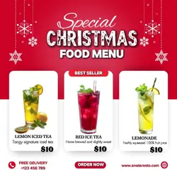 CHRISTMAS FOOD MENU