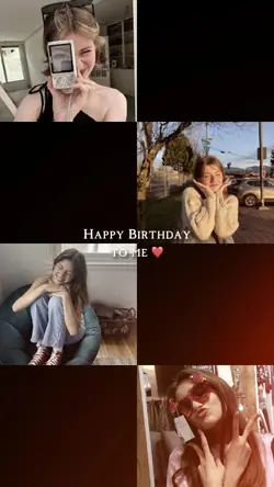 happy birthday to me