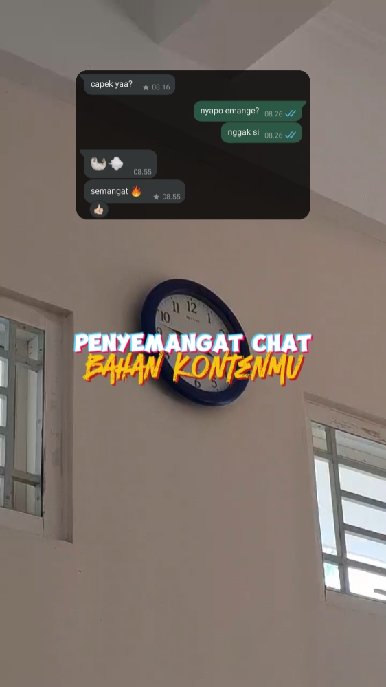 penyemangat chat wa