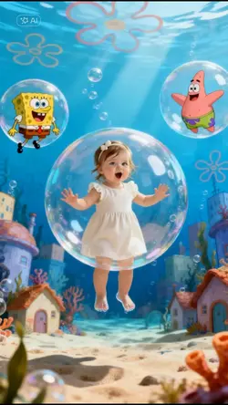 With Spongebob and P