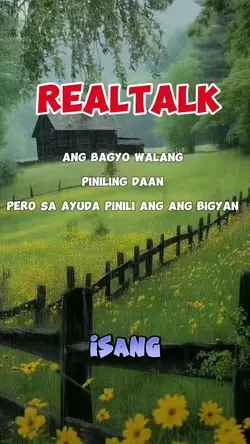 REALTALK PINILI LANG