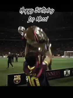 Happy birthday messi