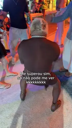 me superou sim