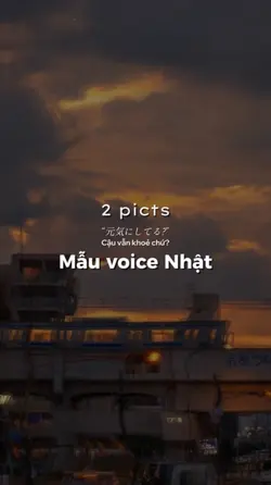 Mẫu voice Nhật