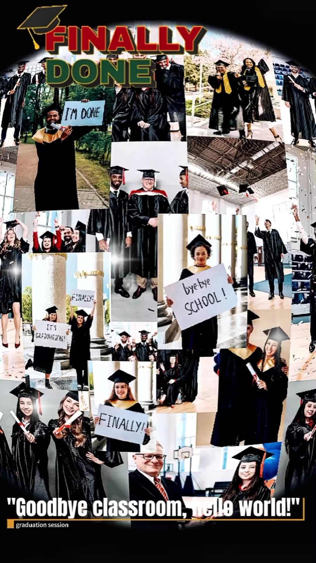 graduation session