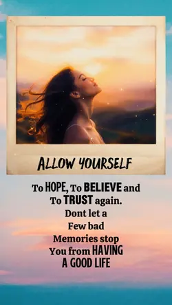 Allow yourself 