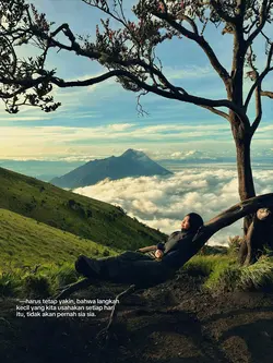 Harus tetap yakin