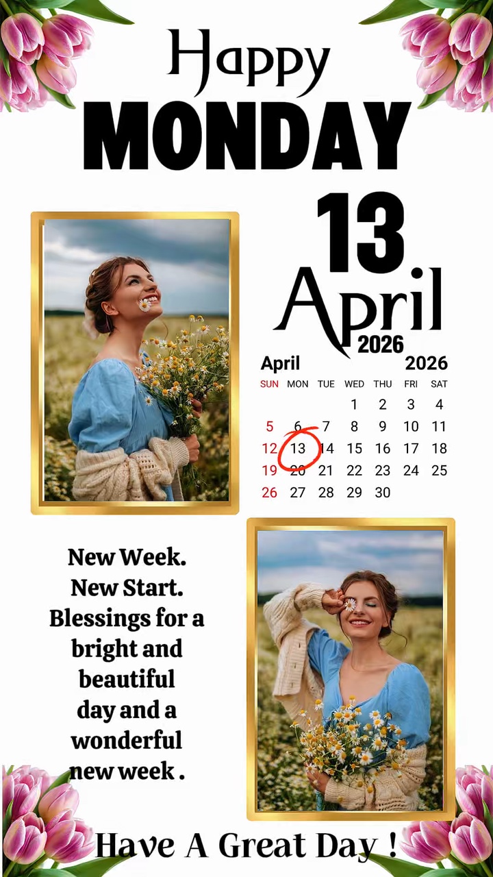 Lunes 13 de abril de 2026