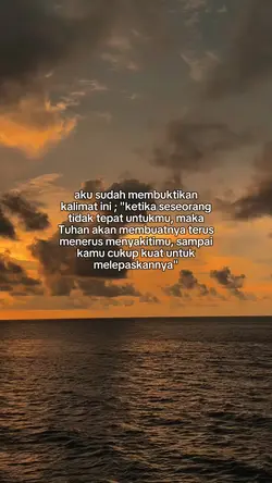 aku sudah membuktika