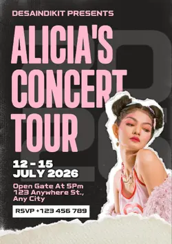 MUSIC CONCERT POSTER