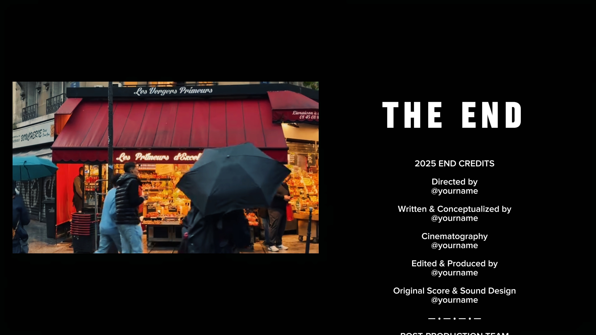 2025 THE END