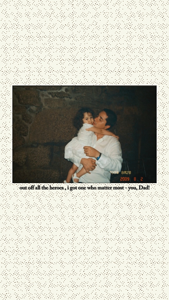 Te amo papá.
