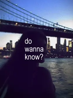 Do i wanna know?