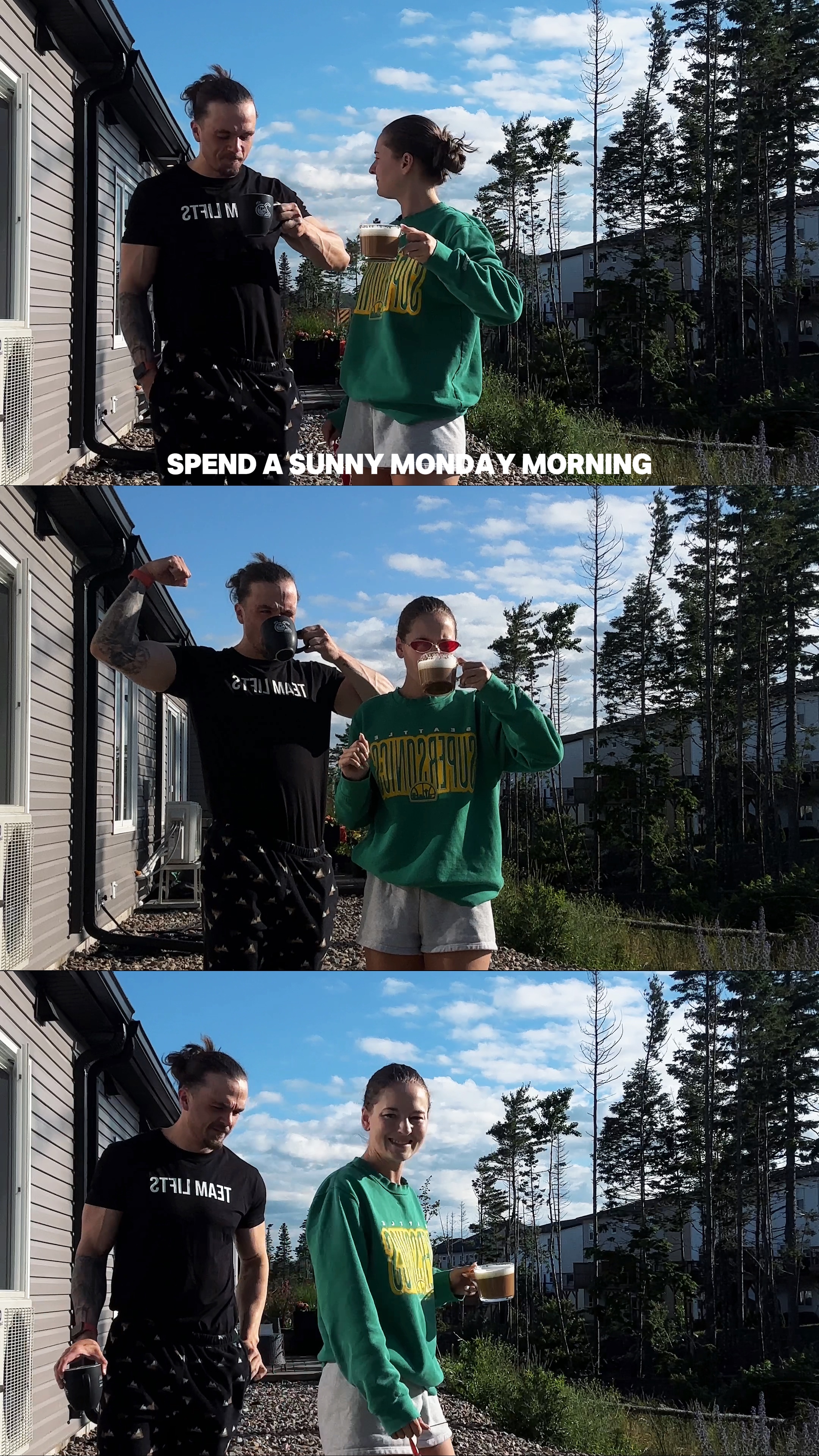 COLLAGE DE VLOG DE LA MAÑANA