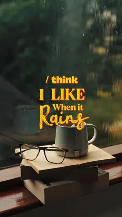 i like when it rains