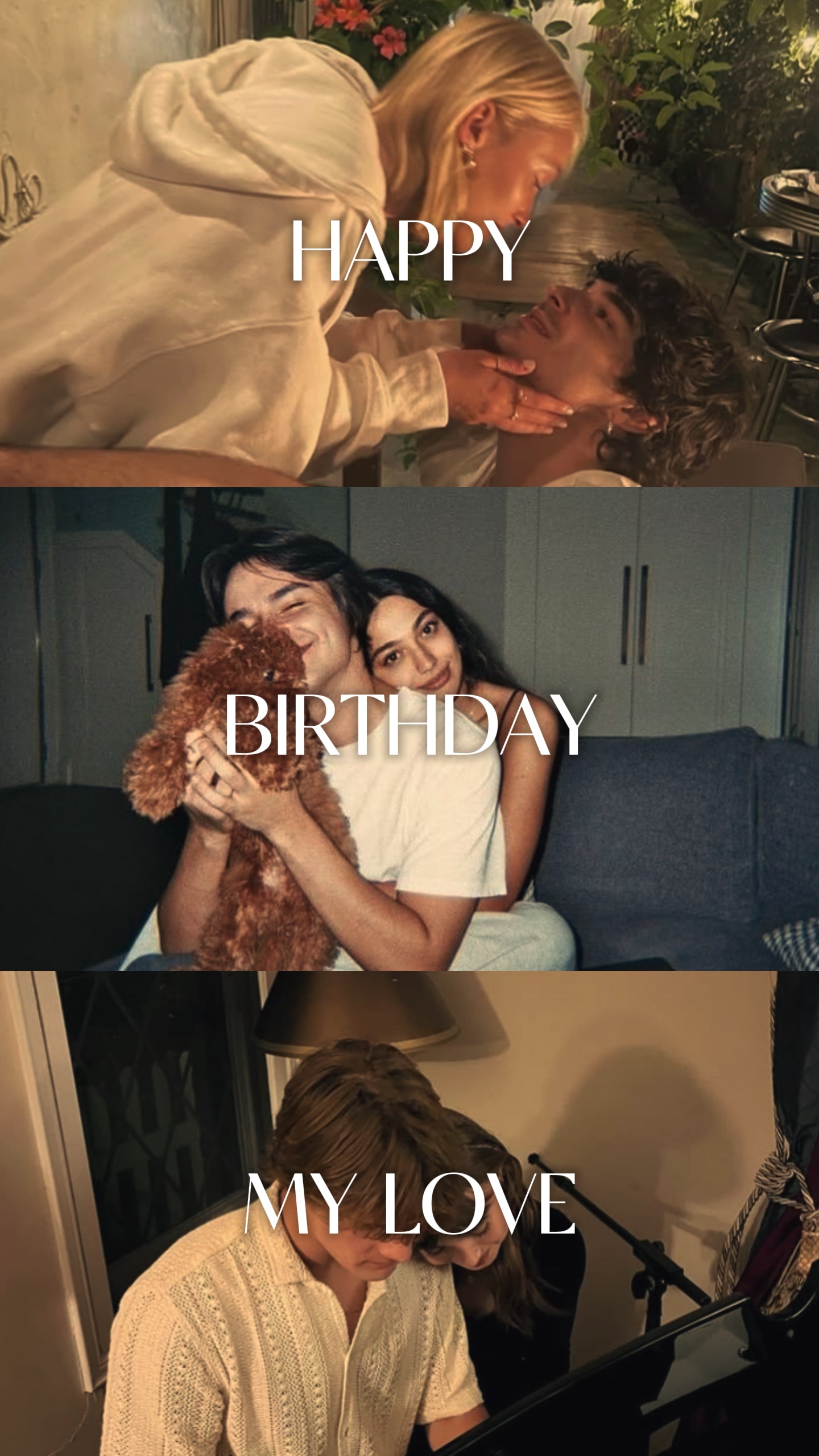 Cámara lenta de cumpleaños
