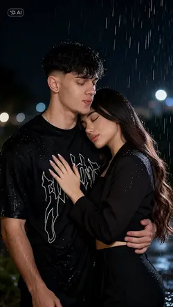 Couple Rain
