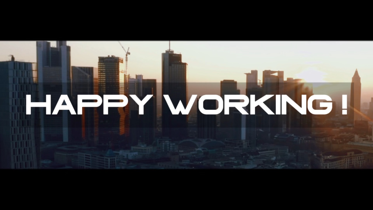 Happy Working !