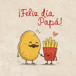 Feliz día 🥔 papá ❤️‍🩹