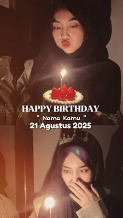 HBD 21 AGUSTUS 2025