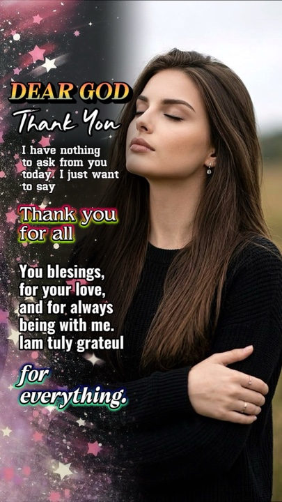 Thank You God