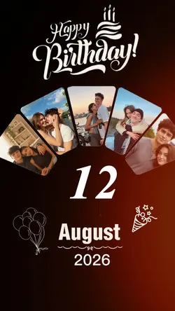 Birthday 12 August