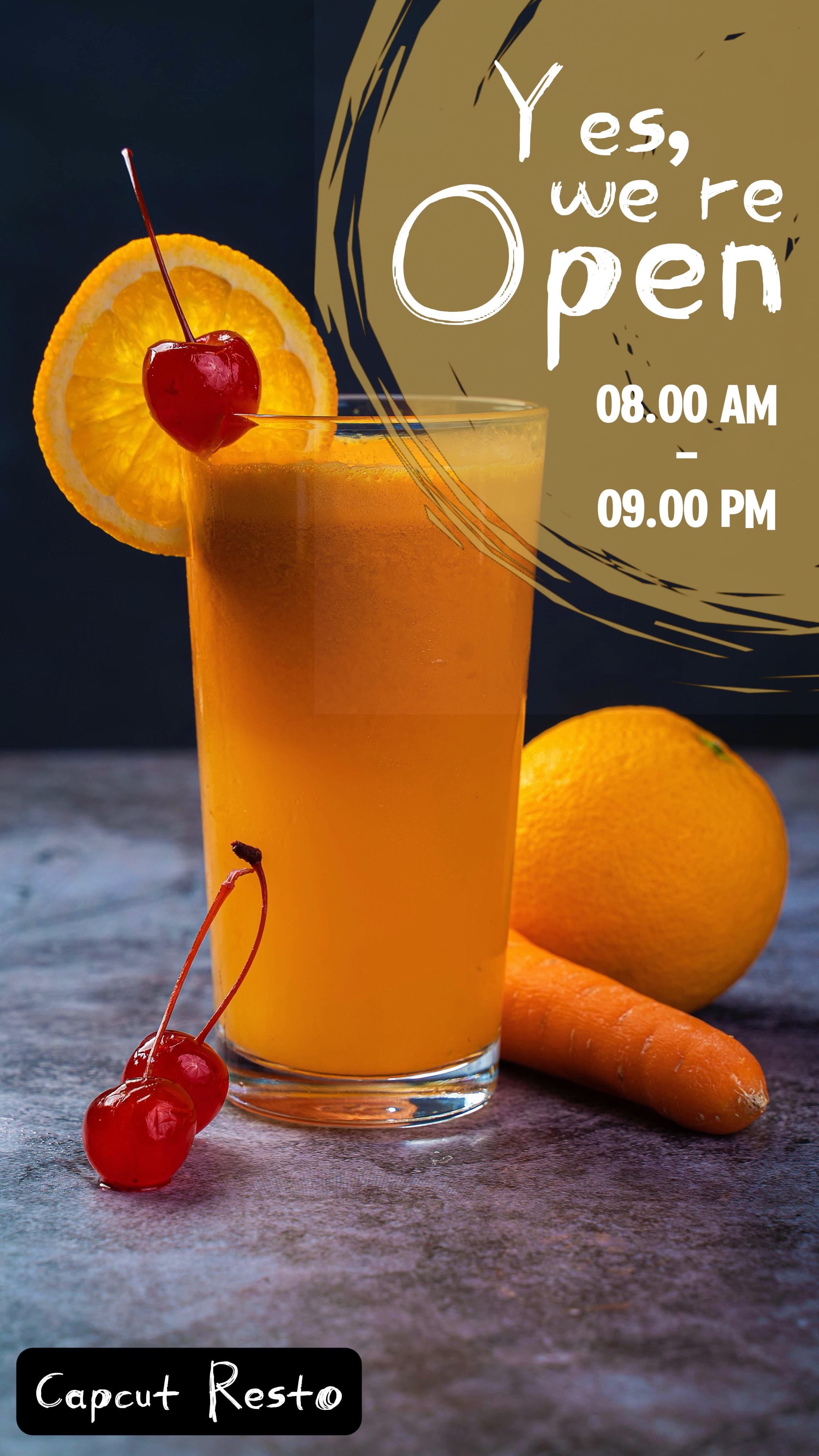 We are open
