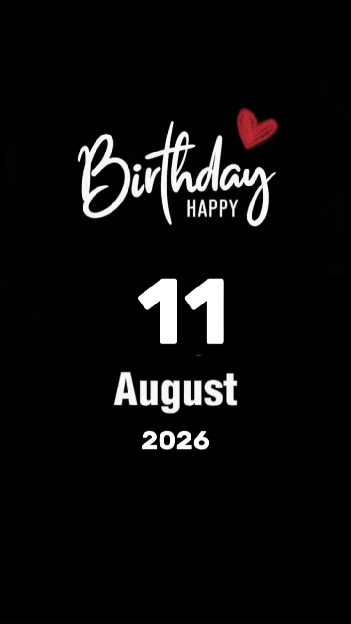 Happy birthday