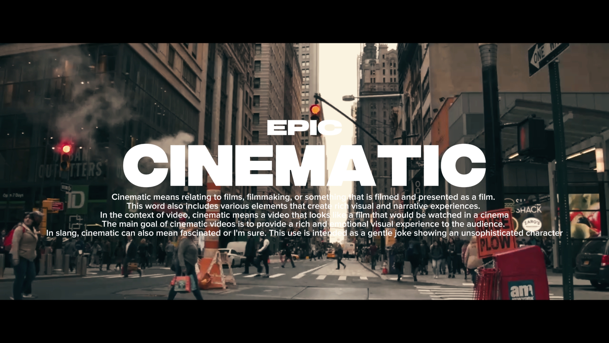 EPIC CINEMATIC 