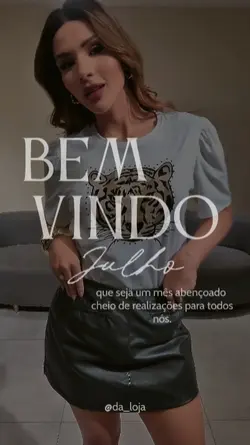 Bem vindo Julho