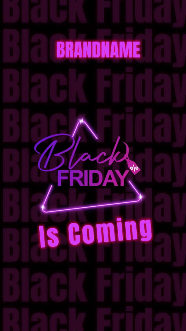 Viernes negro morado 