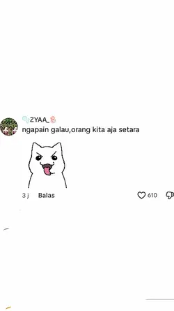 ngapain galau orng 
