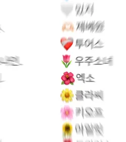 좋아하는 아이돌은?