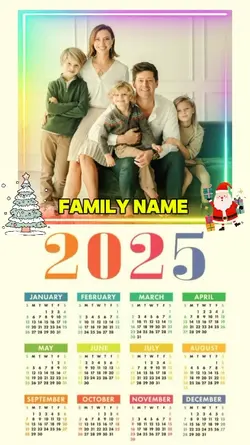 Fam Calendar 2025