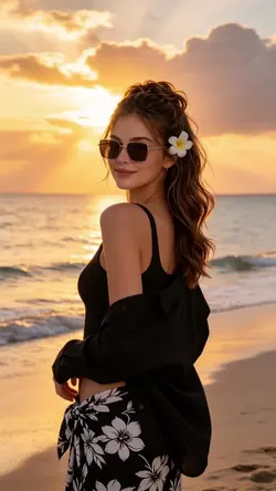 Beach ootd