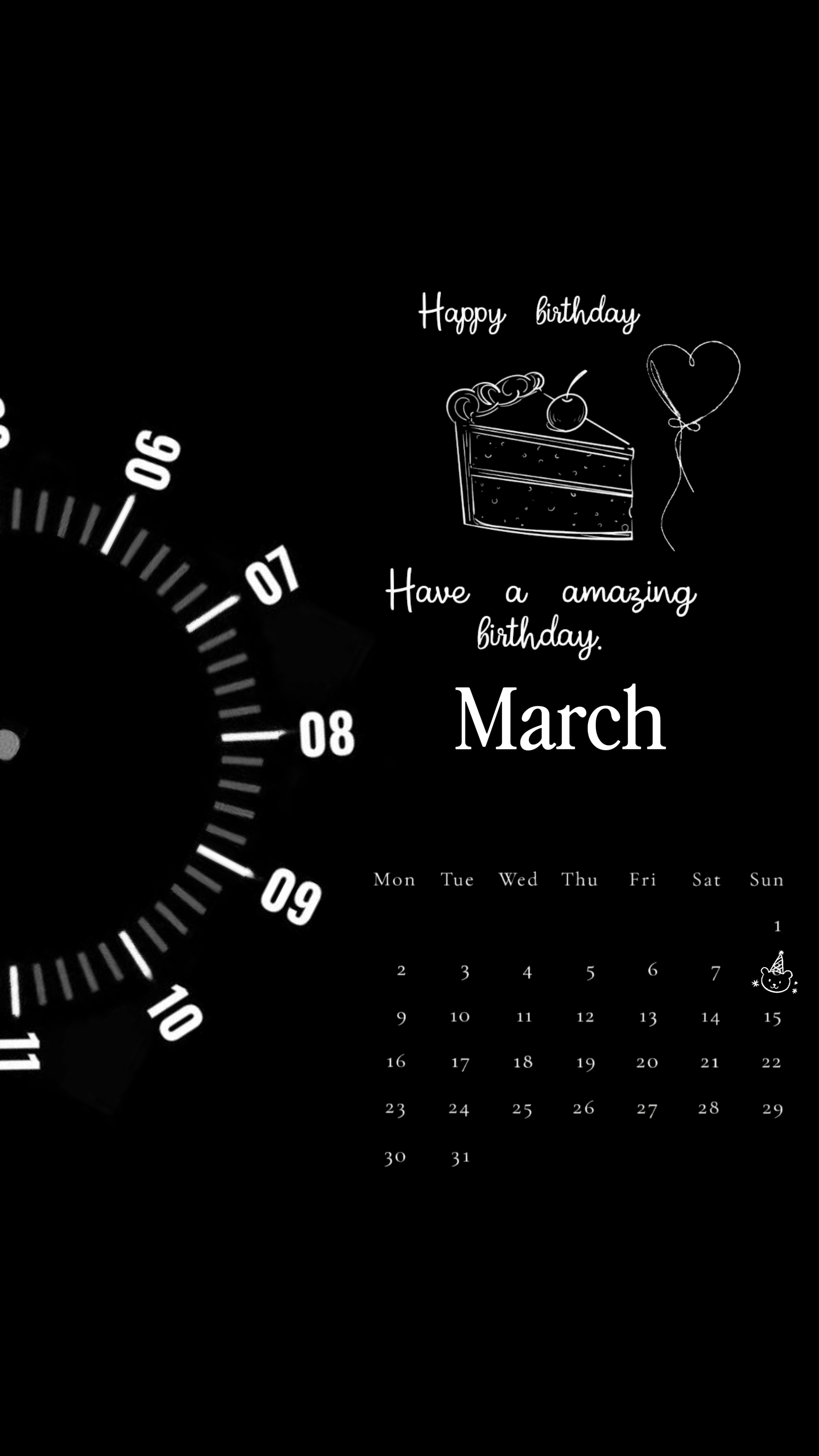 Anniversaire 8 mars 