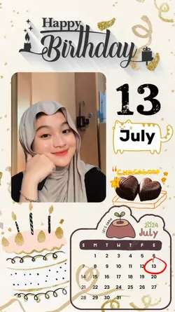 13 July Ultah