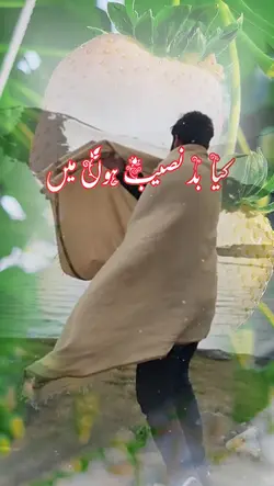 کتنا بد نصیب ہوں میں