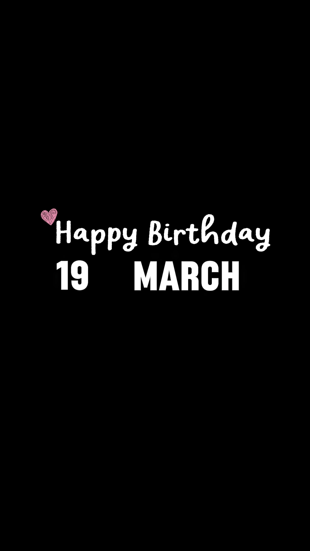 ANNIVERSAIRE LE 19 MARS