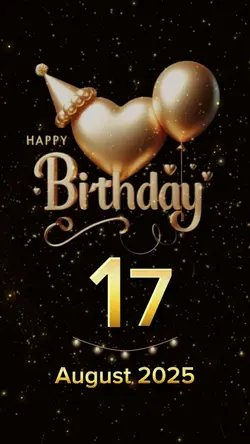 hbd 17 august 2025