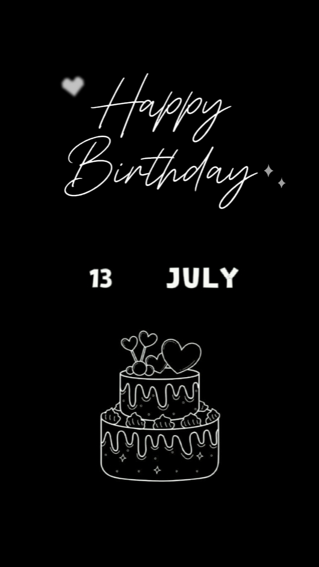 13 ULANG TAHUN JULI 