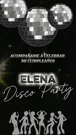Invitacion Disco
