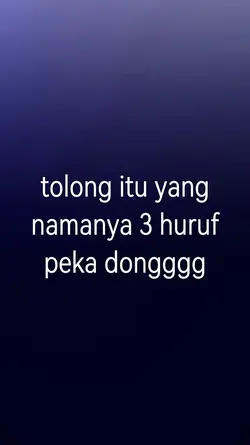 tolong itu yg nmanya