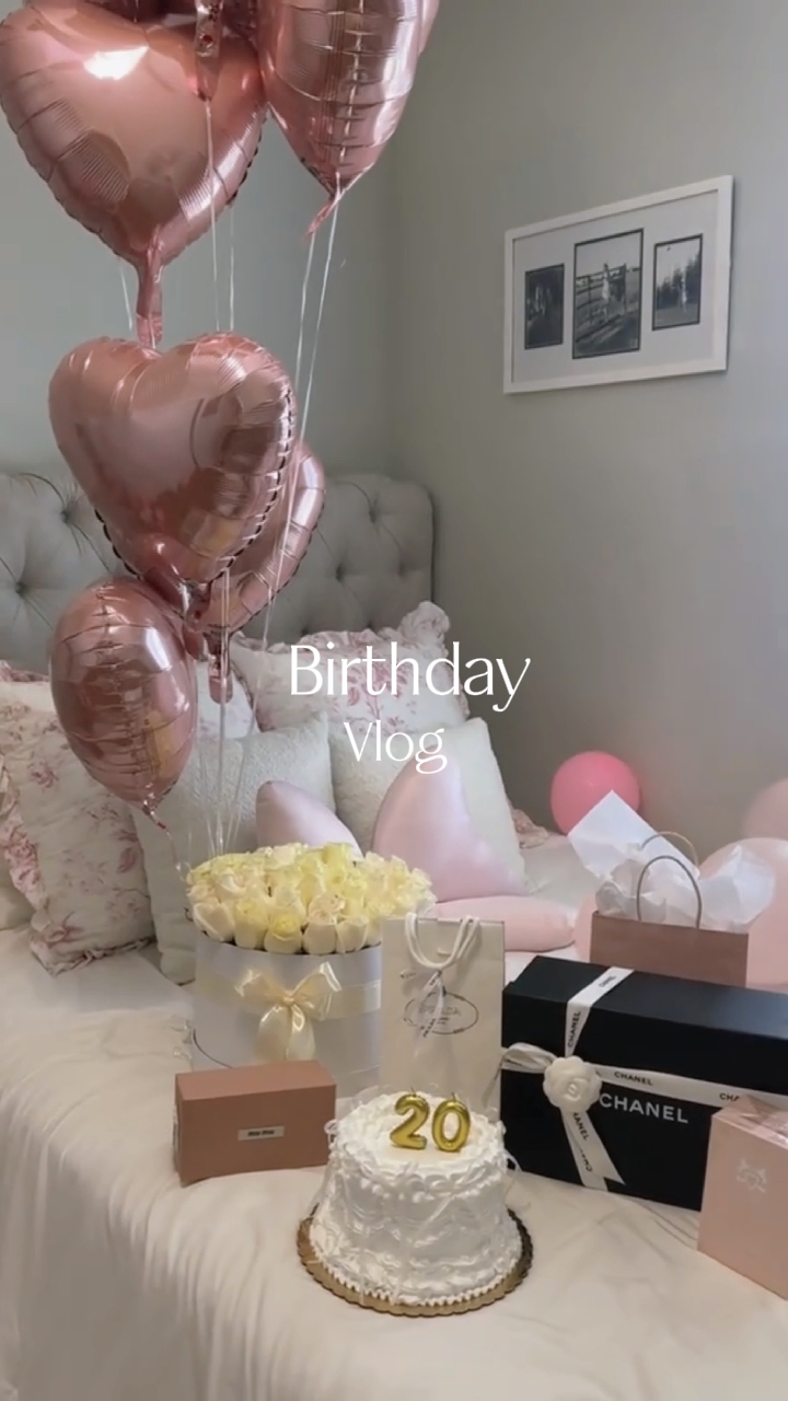vlog d'anniversaire
